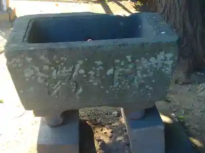 宮鍋神社の手水舎