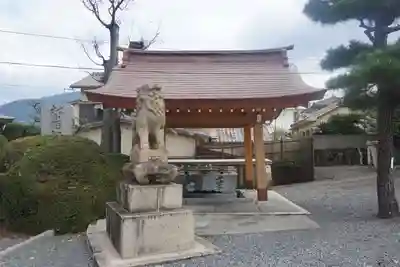 亀山神社の手水舎