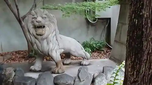 坐摩神社の狛犬