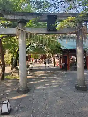 冠稲荷神社の鳥居
