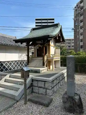 津島社(日吉神社境外社)の本殿・本堂