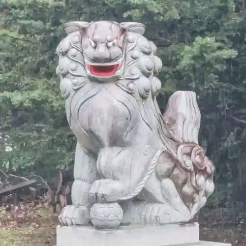 伏古神社の狛犬