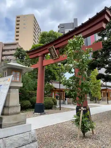 蒲田八幡神社の鳥居