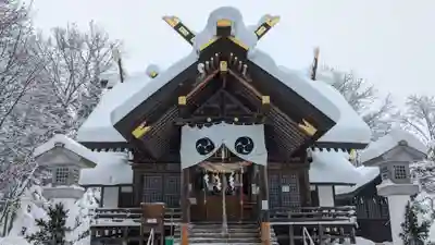 比布神社の本殿・本堂