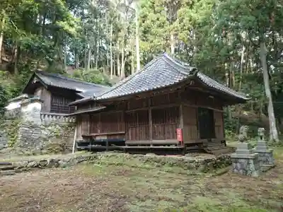 神明社の本殿・本堂