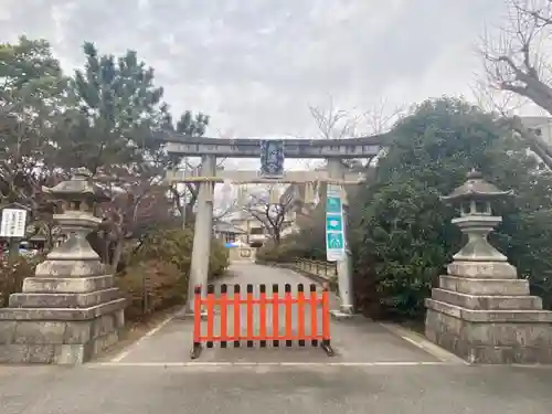 吉祥院天満宮の鳥居