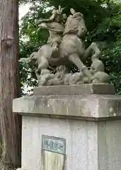 神明社（祖父江神明社）の像