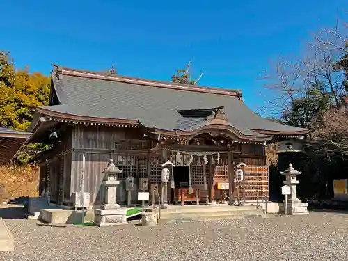 赤尾渋垂郡辺神社の本殿