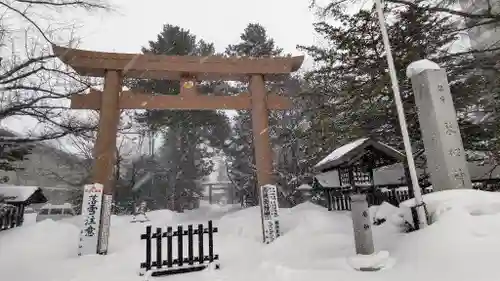 琴似神社の鳥居