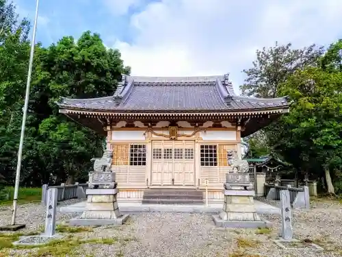 神明社（中和会神明社）の本殿