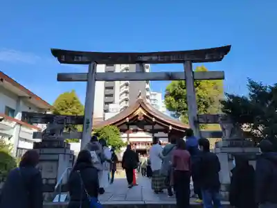 三輪神社の鳥居