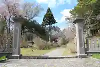 有珠善光寺の山門・神門