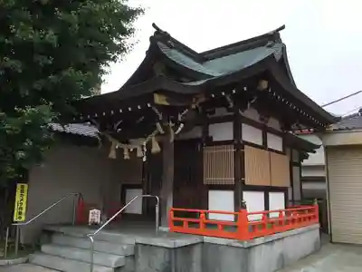 福森稲荷神社の本殿・本堂