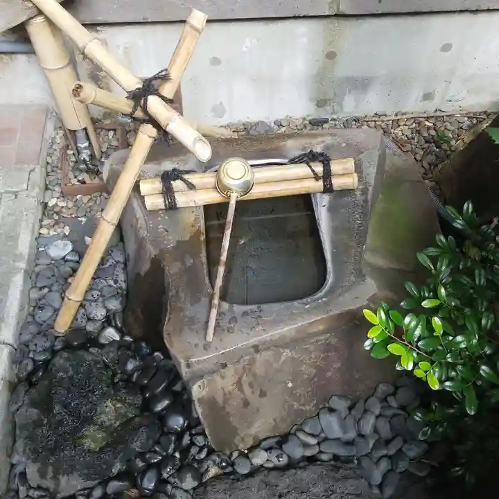天祖神社の手水舎