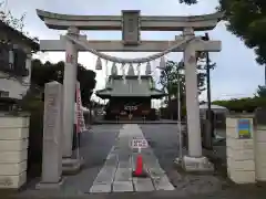 菖蒲神社の鳥居