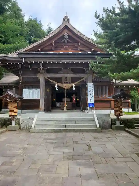 那須温泉神社の本殿・本堂