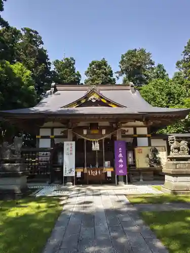 鏡石鹿嶋神社の本殿