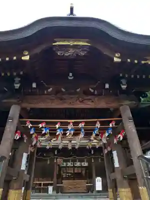 鳩ヶ谷氷川神社の山門・神門
