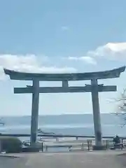 鹿島御児神社の鳥居