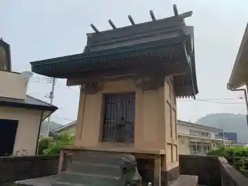 諏訪神社の本殿・本堂