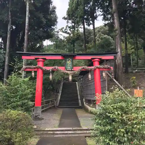 吉利倶八幡宮の鳥居