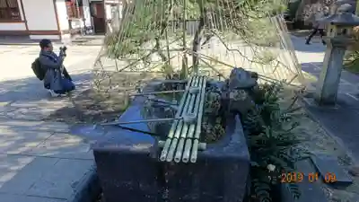 天王寺の手水舎