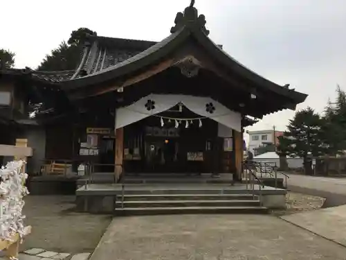 於保多神社の本殿・本堂