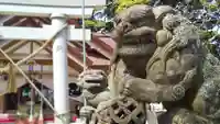 佐波波地祇神社の狛犬
