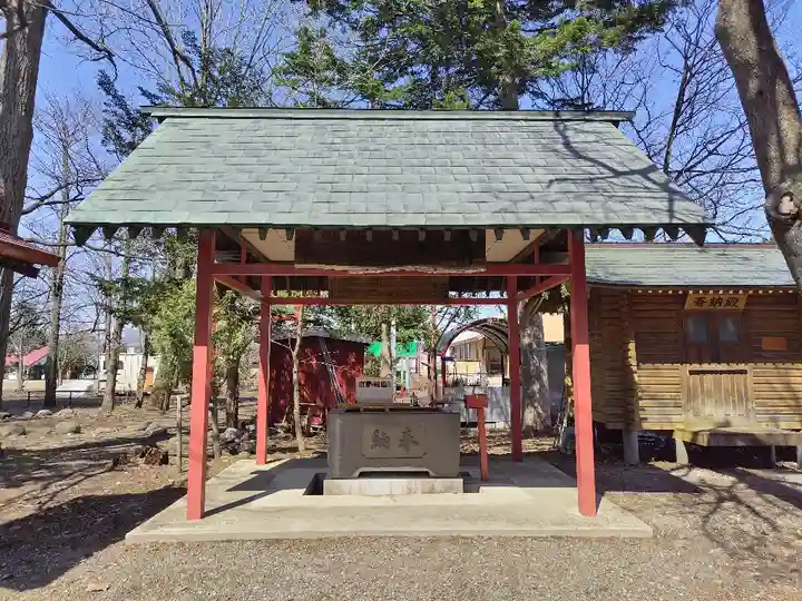 上富良野神社の手水舎