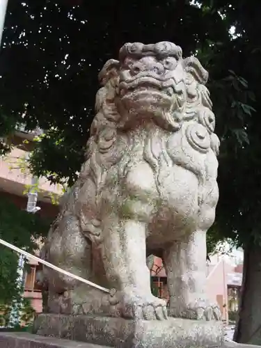 新井天神北野神社の狛犬