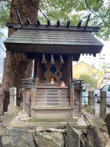 横田神社の本殿・本堂