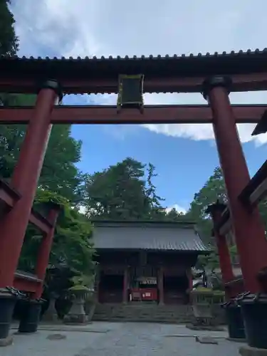 北口本宮冨士浅間神社の鳥居