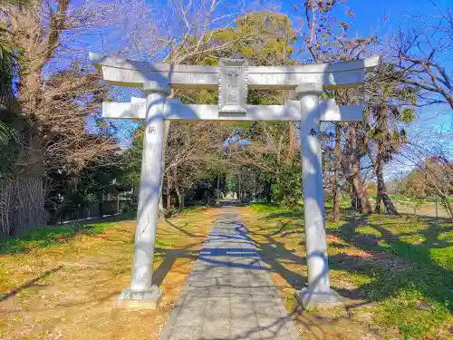 八幡社（山路）の鳥居