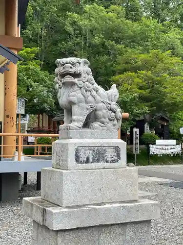 浦幌神社・乳神神社の狛犬