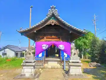 八幡社の本殿・本堂