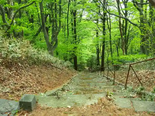 鳥海山大物忌神社蕨岡口ノ宮の周辺