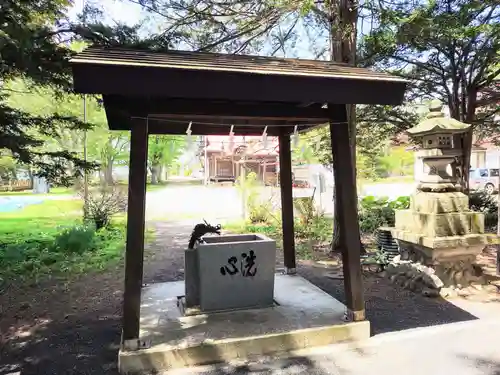相内神社の手水舎