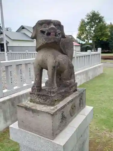 美瑛神社の狛犬