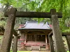 加蘇山神社の本殿