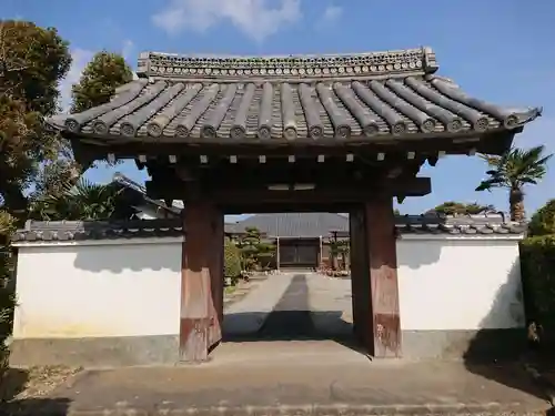 霊巌寺の山門・神門
