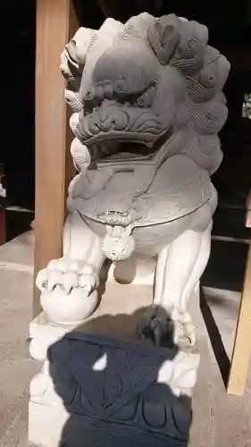 唐澤山神社の狛犬