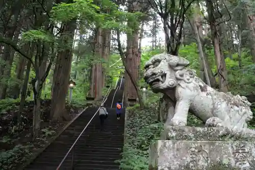 戸隠神社宝光社の狛犬