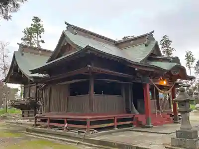 飽富神社の本殿・本堂