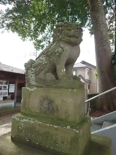 八枝神社の狛犬