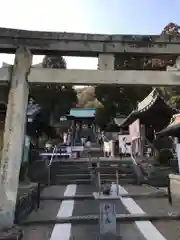 白國神社の鳥居