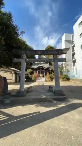 光町稲荷神社の鳥居