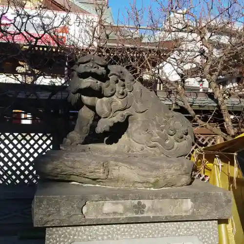 湯島天満宮の狛犬