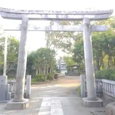 摂社若宮牛嶋神社の鳥居