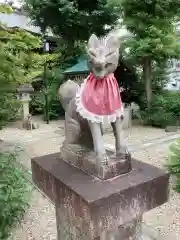 三輪神社の狛犬