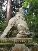城端神明宮の狛犬